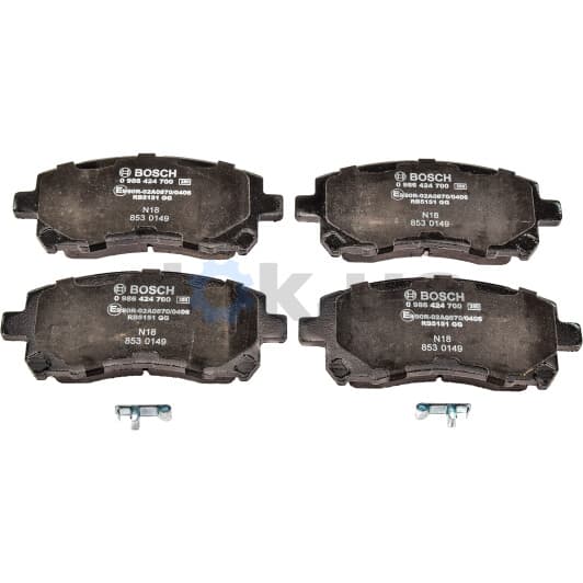 0 986 424 700 Bosch Тормозные колодки