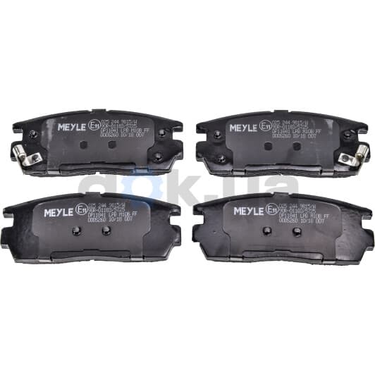025 244 9815/W Meyle Гальмівні колодки