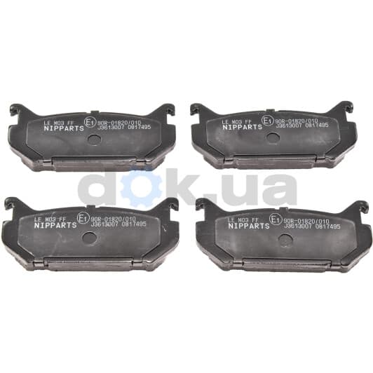 J3613007 Nipparts Тормозные колодки