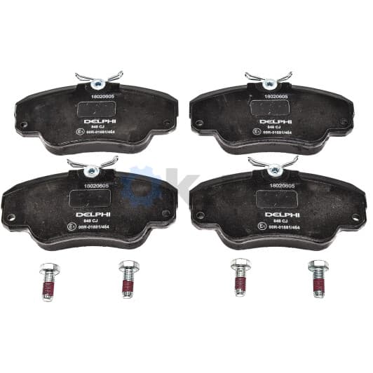 LP848 Delphi Гальмівні колодки