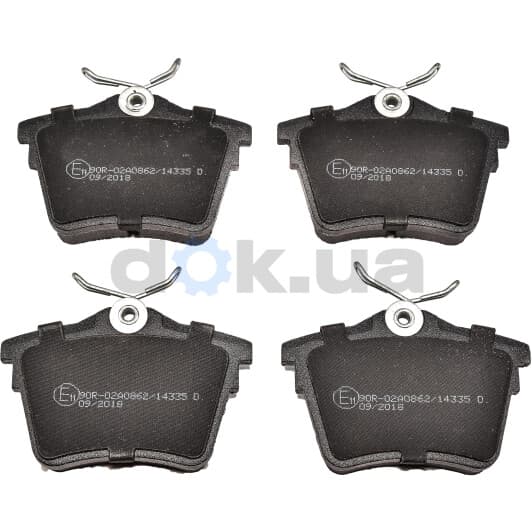 55395 Asam Гальмівні колодки