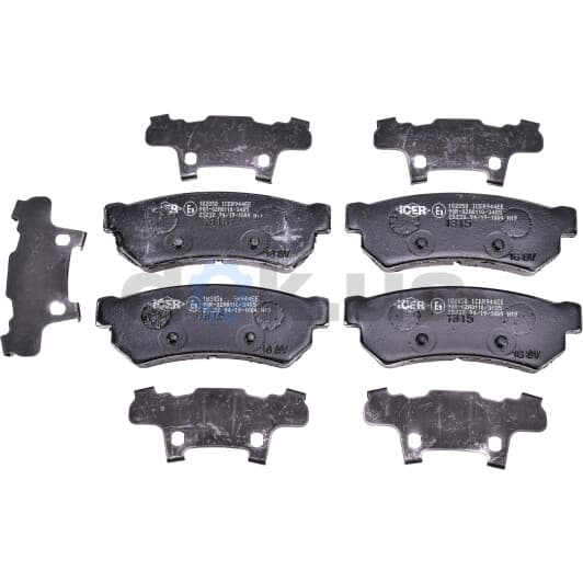 182058 Icer Тормозные колодки