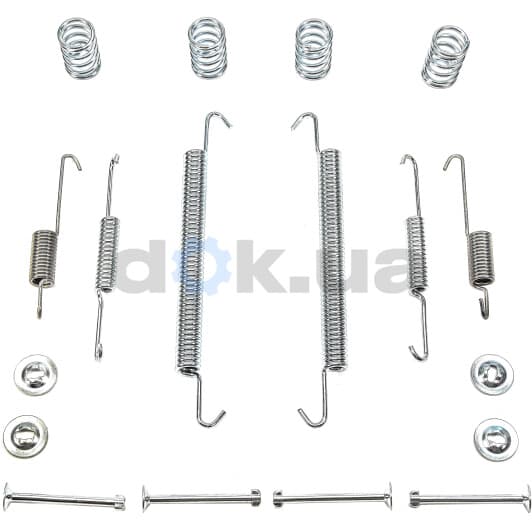 D3927A Autofren Seinsa Монтажний комплект барабанних гальмівних колодок