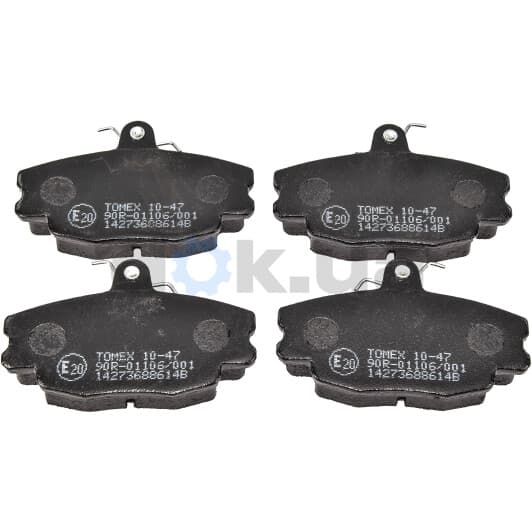 1047 Tomex Тормозные колодки