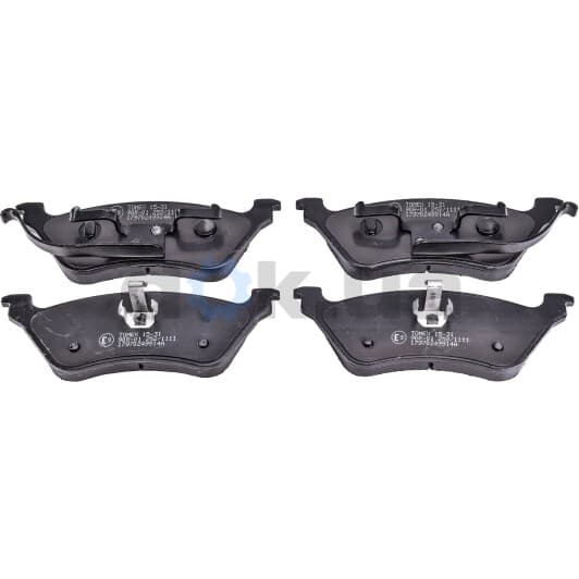 1531 Tomex Тормозные колодки