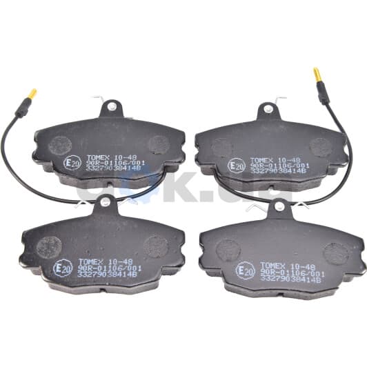 1048 Tomex Тормозные колодки