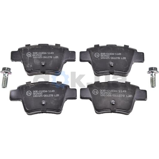 05P1278 LPR Гальмівні колодки