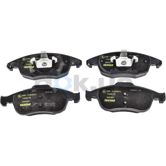 2453801 Textar Гальмівні колодки