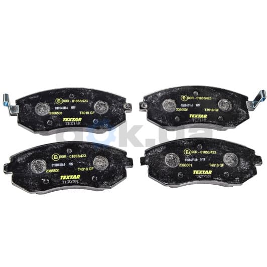 2386501 Textar Тормозные колодки