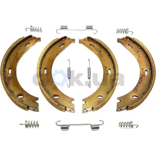 02.35.046 Trucktec Automotive Колодки ручника