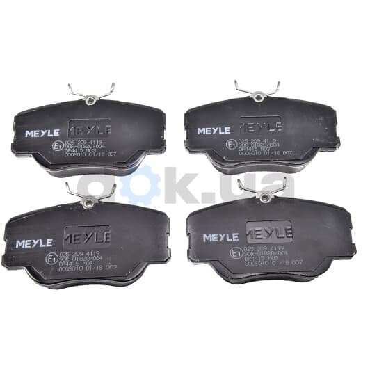 025 209 4119 Meyle Тормозные колодки