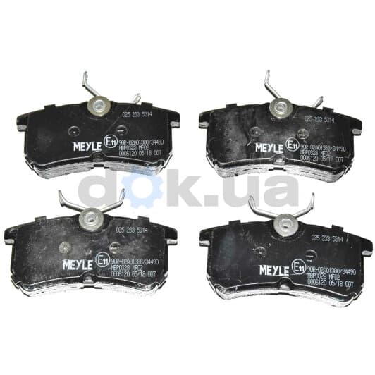 025 233 5314 Meyle Тормозные колодки