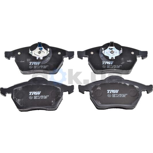 GDB1376 TRW Гальмівні колодки