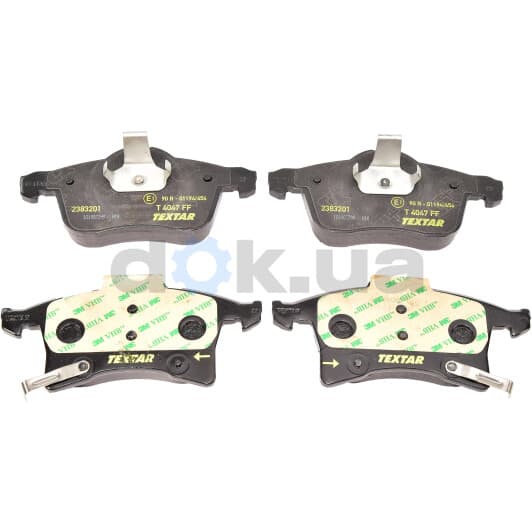 2383201 Textar Тормозные колодки