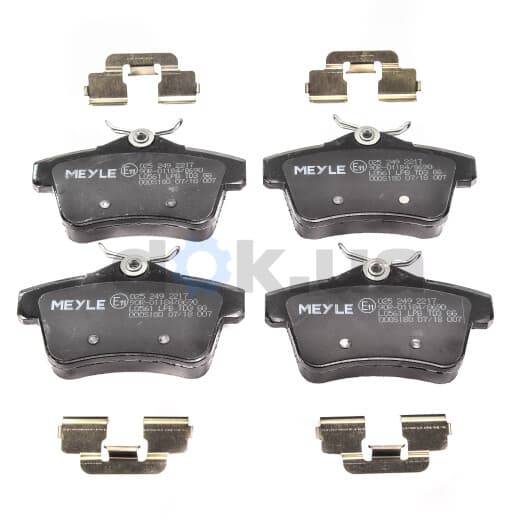 025 249 2217 Meyle Тормозные колодки