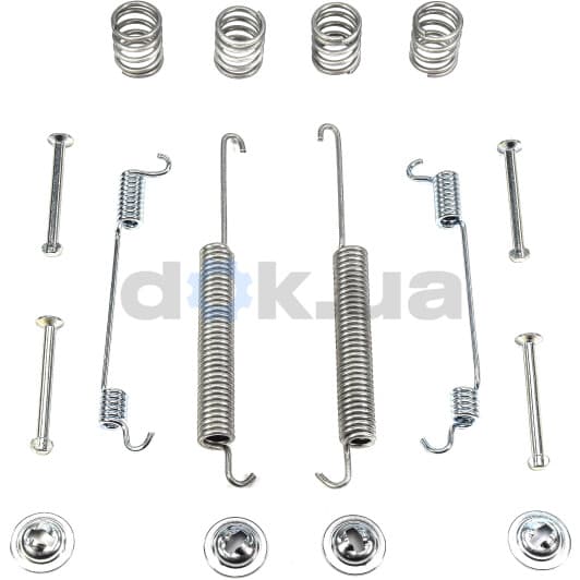 1 987 475 284 Bosch Монтажний комплект барабанних гальмівних колодок