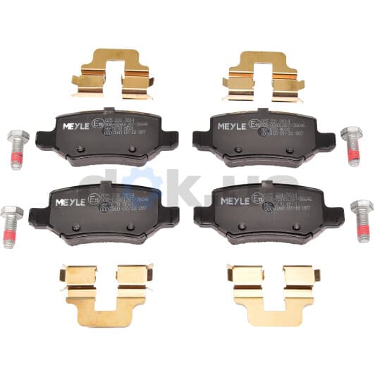 025 231 3814 Meyle Гальмівні колодки