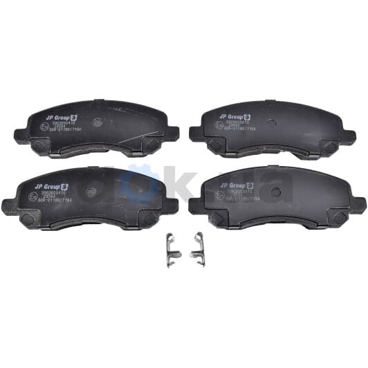 3963600410 JP Group Гальмівні колодки