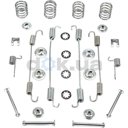 310096 ERT Монтажний комплект барабанних гальмівних колодок