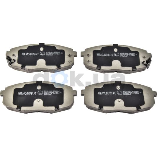 50-K0-009 Ashika Гальмівні колодки