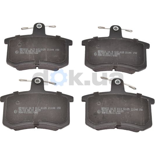 BP2612 Bremsi Тормозные колодки