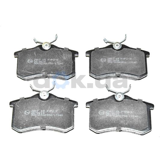 BP2807 Bremsi Гальмівні колодки