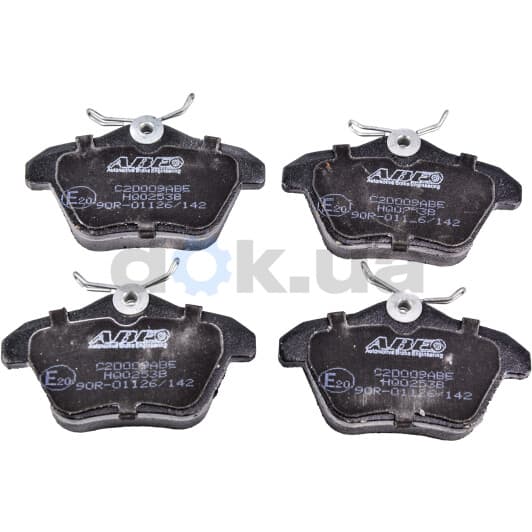 C2D009ABE ABE Гальмівні колодки