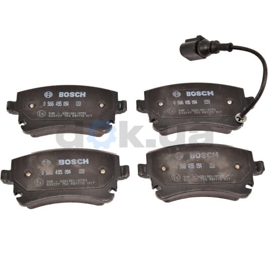 0 986 495 094 Bosch Тормозные колодки