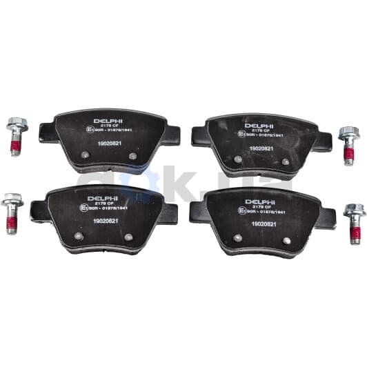 LP2178 Delphi Тормозные колодки