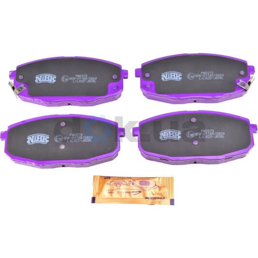 PN0373 NiBK Тормозные колодки