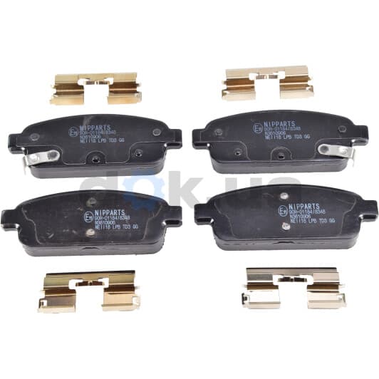 N3610906 Nipparts Тормозные колодки