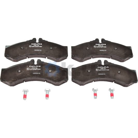 LP1046 Delphi Тормозные колодки