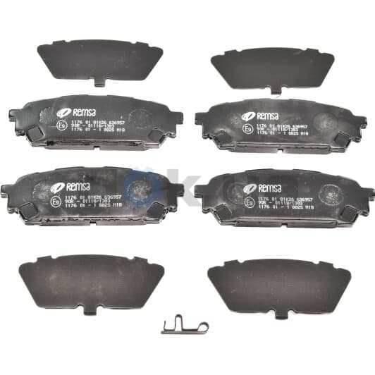 1176.01 Remsa Гальмівні колодки