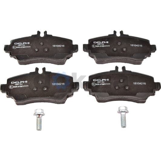 LP1401 Delphi Тормозные колодки