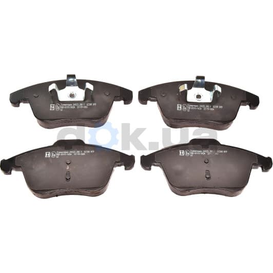 24123.200.1 Zimmermann Тормозные колодки