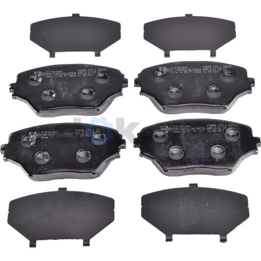23585.170.1 Zimmermann Гальмівні колодки для Toyota RAV4