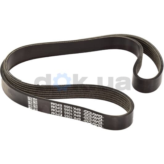 6PK1055S Dayco Поліклиновий ремінь