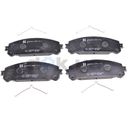 24452.175.2 Zimmermann Тормозные колодки