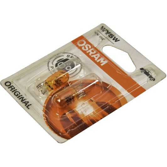Автолампа Osram Diadem Chrome WY5W W2,1x9,5d 5 W оранжевая 2827dc02b
