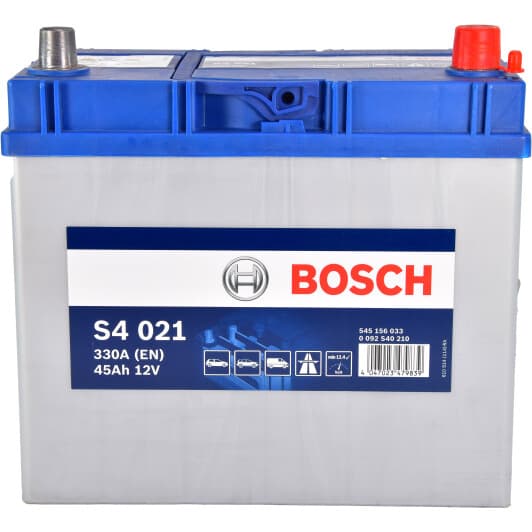 Аккумулятор Bosch 6 CT-45-R S4 Silver 0092S40210