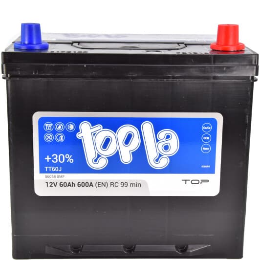 Аккумулятор Topla 6 CT-60-R Top JIS 118860