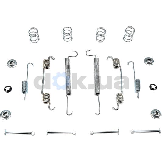 0766Q A.B.S. Монтажный комплект барабанных тормозных колодок