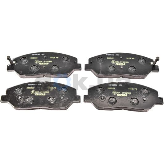 2435101 Textar Тормозные колодки