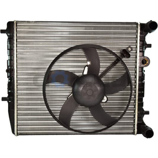 76002013 Van Wezel Радіатор охолодження двигуна