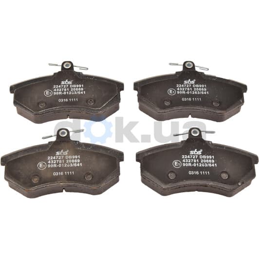 224727 NK Тормозные колодки