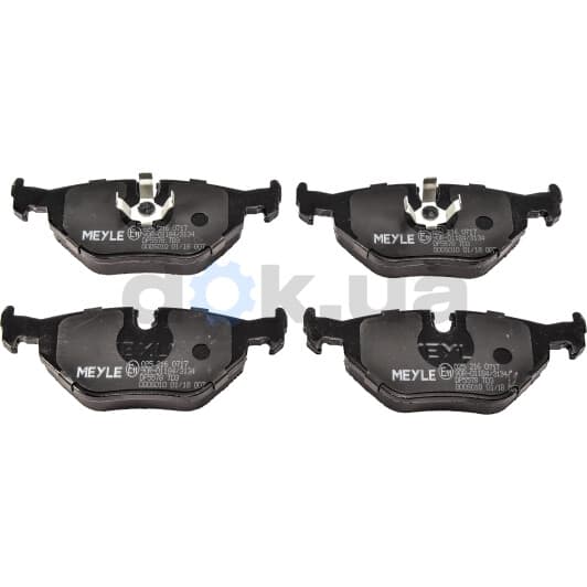 025 216 0717 Meyle Тормозные колодки
