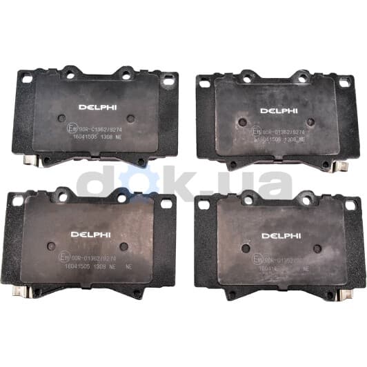 LP1308 Delphi Тормозные колодки