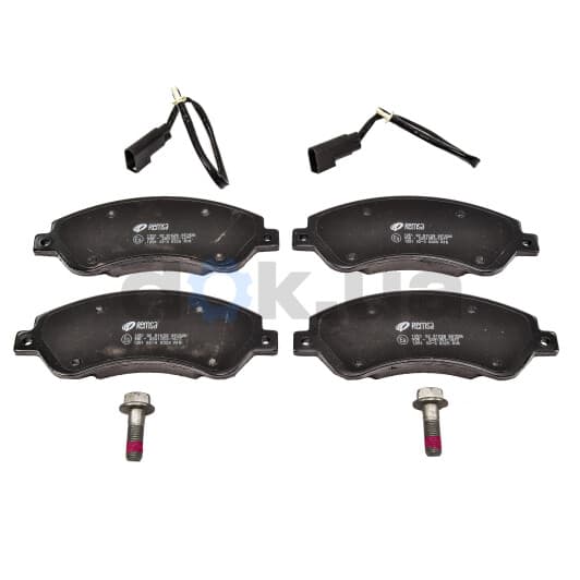 1251.02 Remsa Тормозные колодки