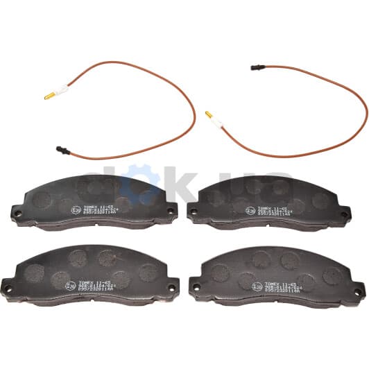 1165 Tomex Гальмівні колодки