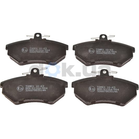 1063 Tomex Тормозные колодки